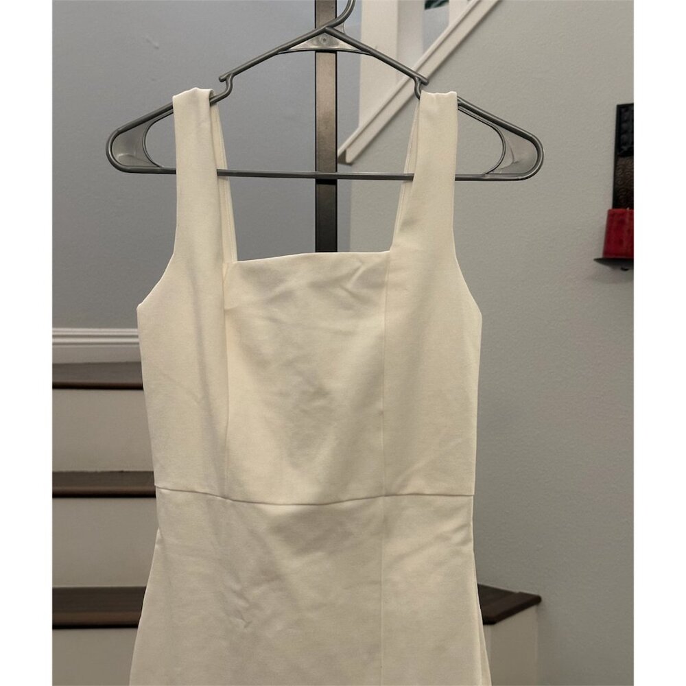 NWOT Lulus Baby, You're The One White Sleeveless Bodycon Midi Dress - Picture 3 of 7